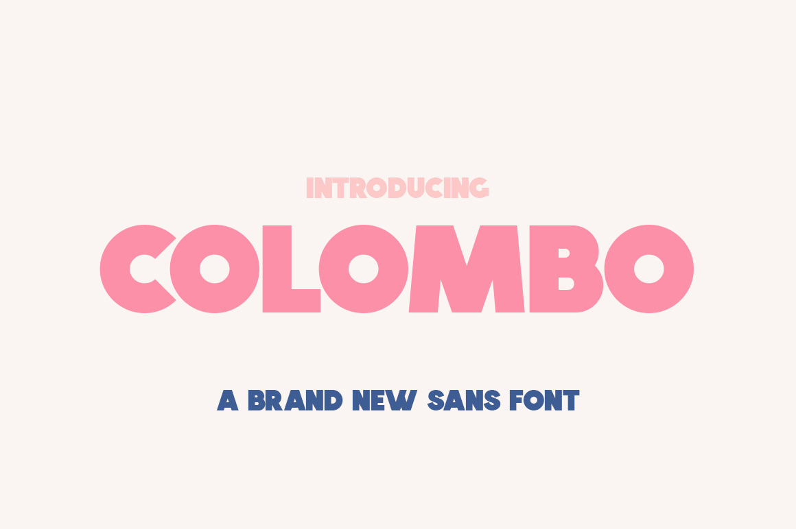 Colombo Sans Font Free Download