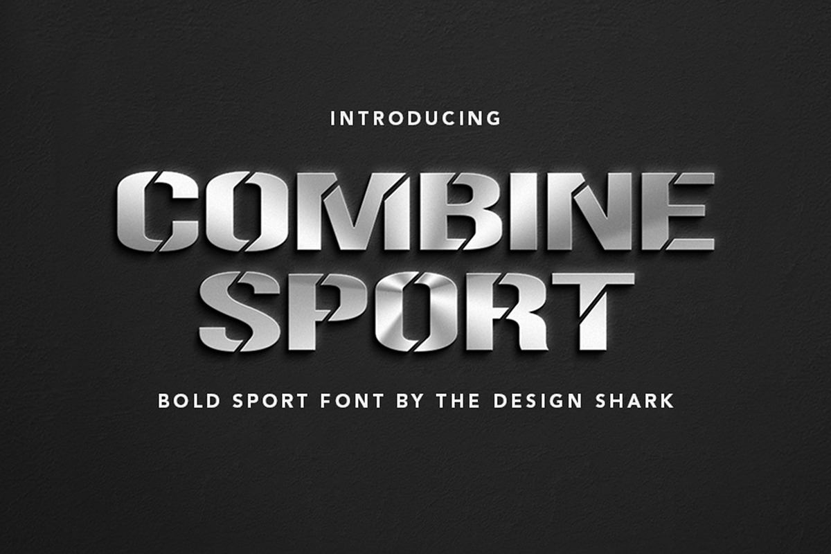 Combine Sport Typeface Free Download Free Download