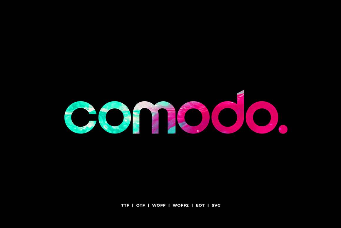 Comodo - Display Typeface Free Download