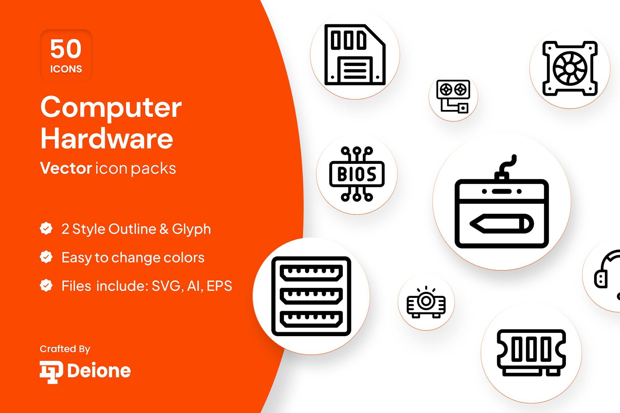 Computer Hardware Icons Free Download