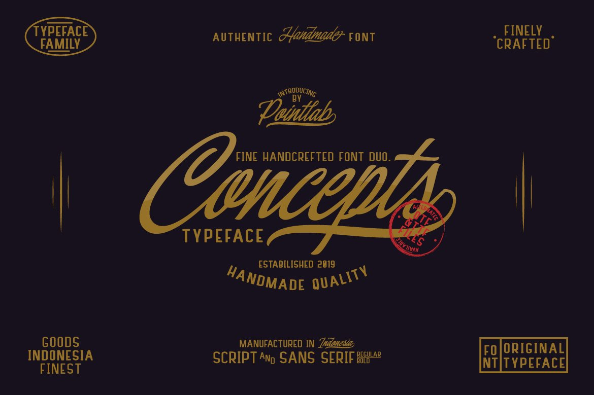 Concepts Font Family Free Download