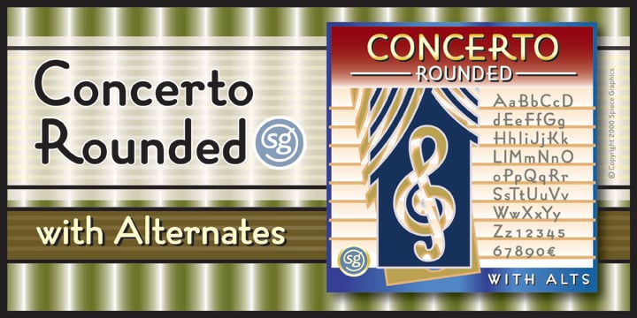 Concerto Rounded SG Free Download Free Download