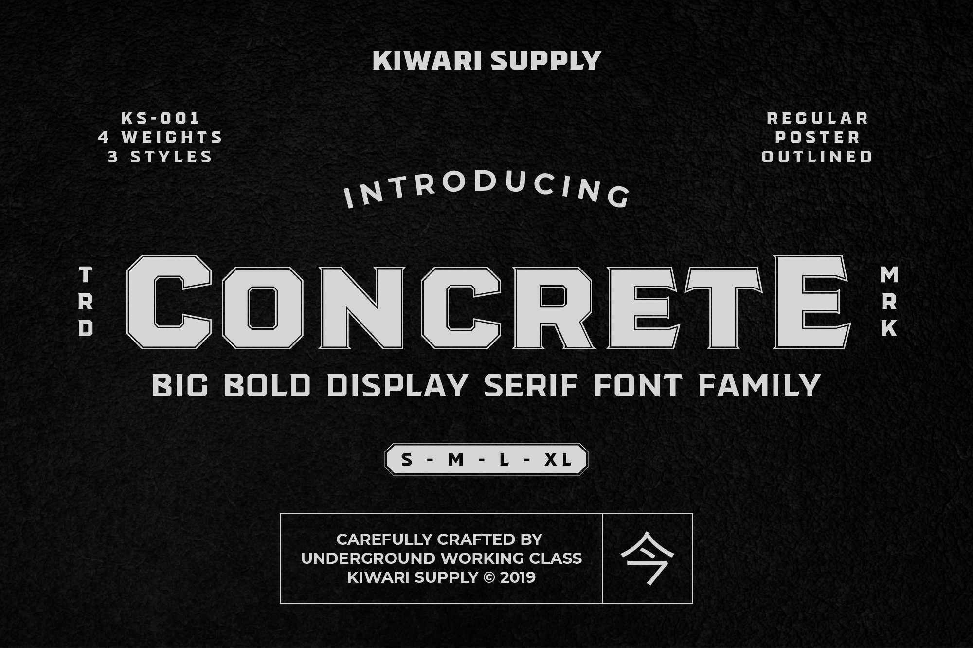 Concrete Font Free Download