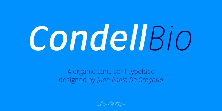 Condell Bio Font Free Download