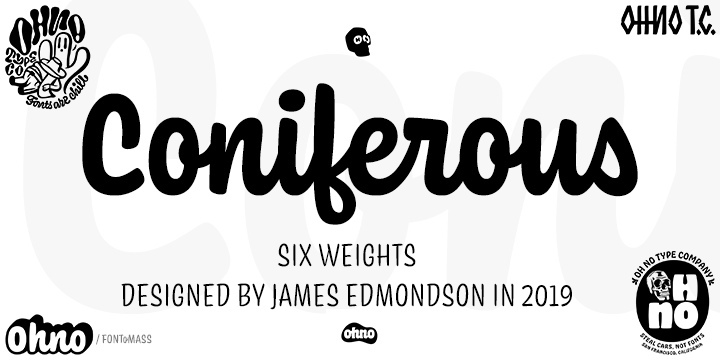 Coniferous Font Free Download