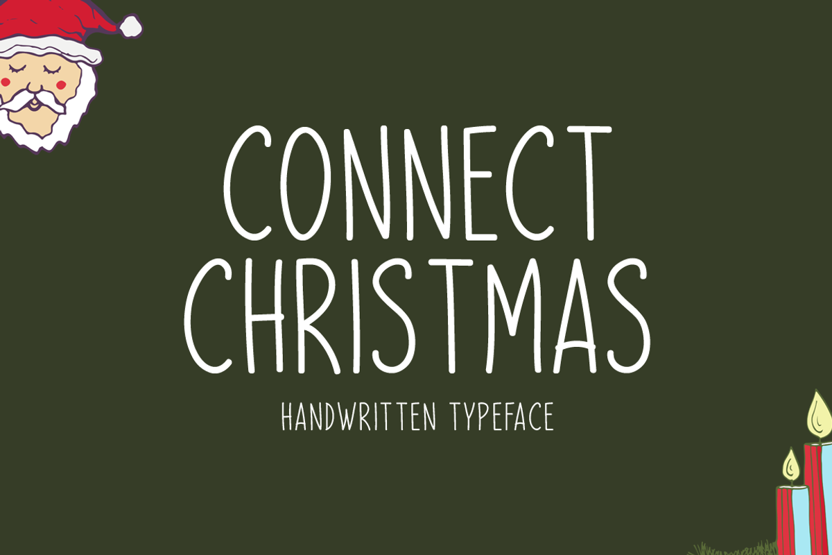 Connect Christmas Typeface Free Download Free Download