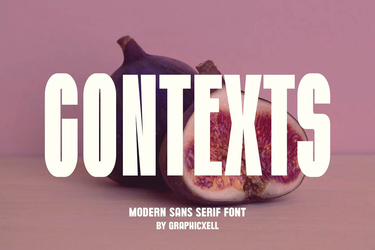 Contexts Sans Serif Font Free Download Free Download