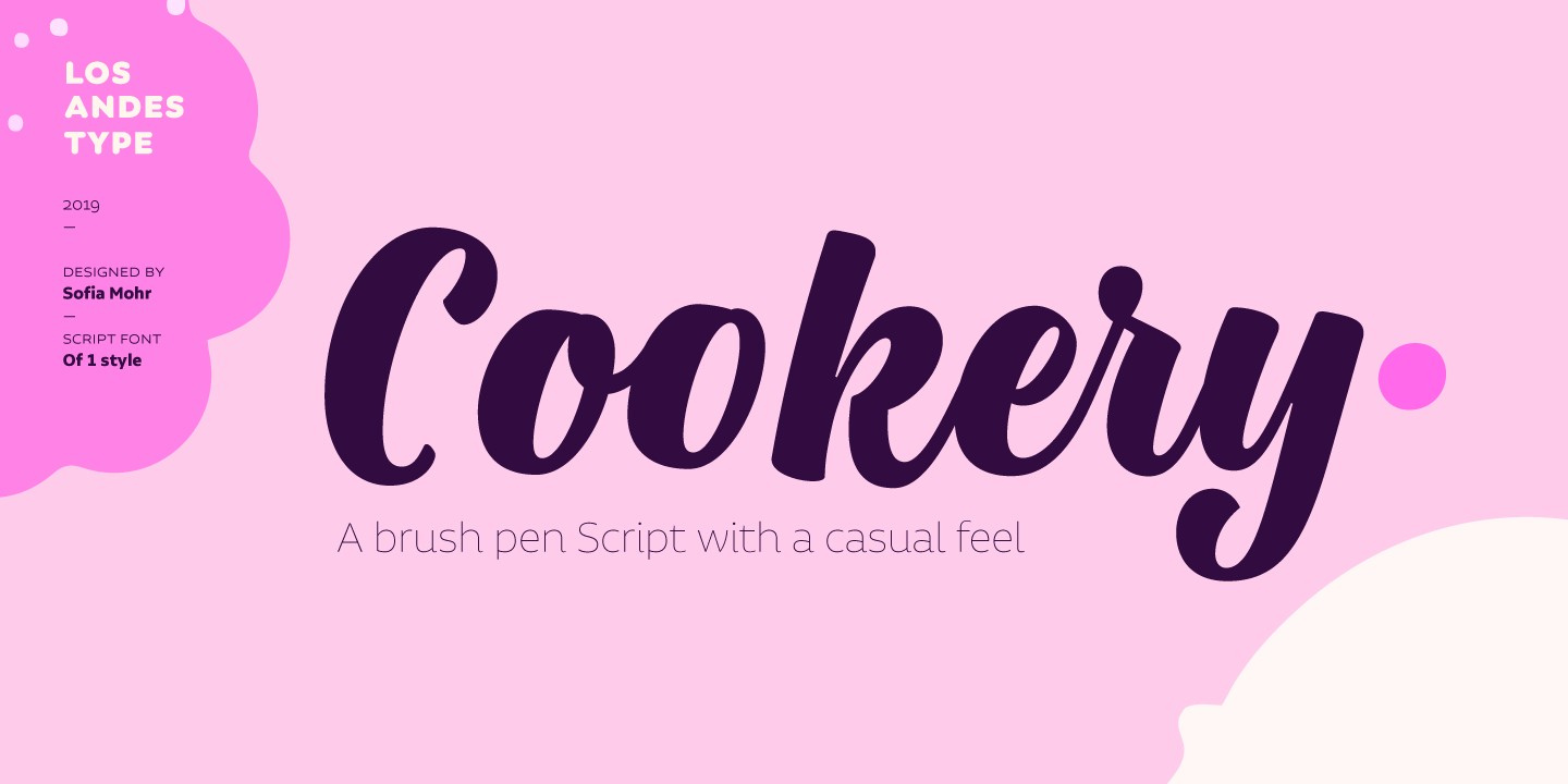 Cookery Font Free Download