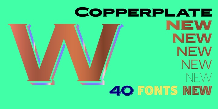 Copperplate New Font Free Download