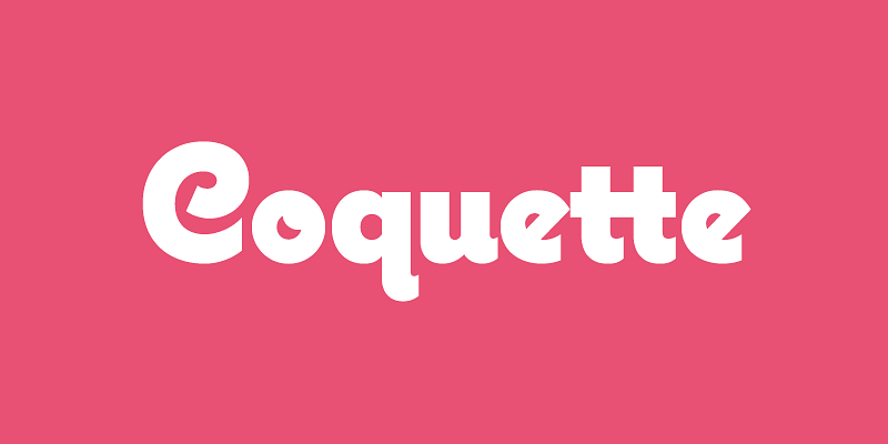 Coquette Font Free Download