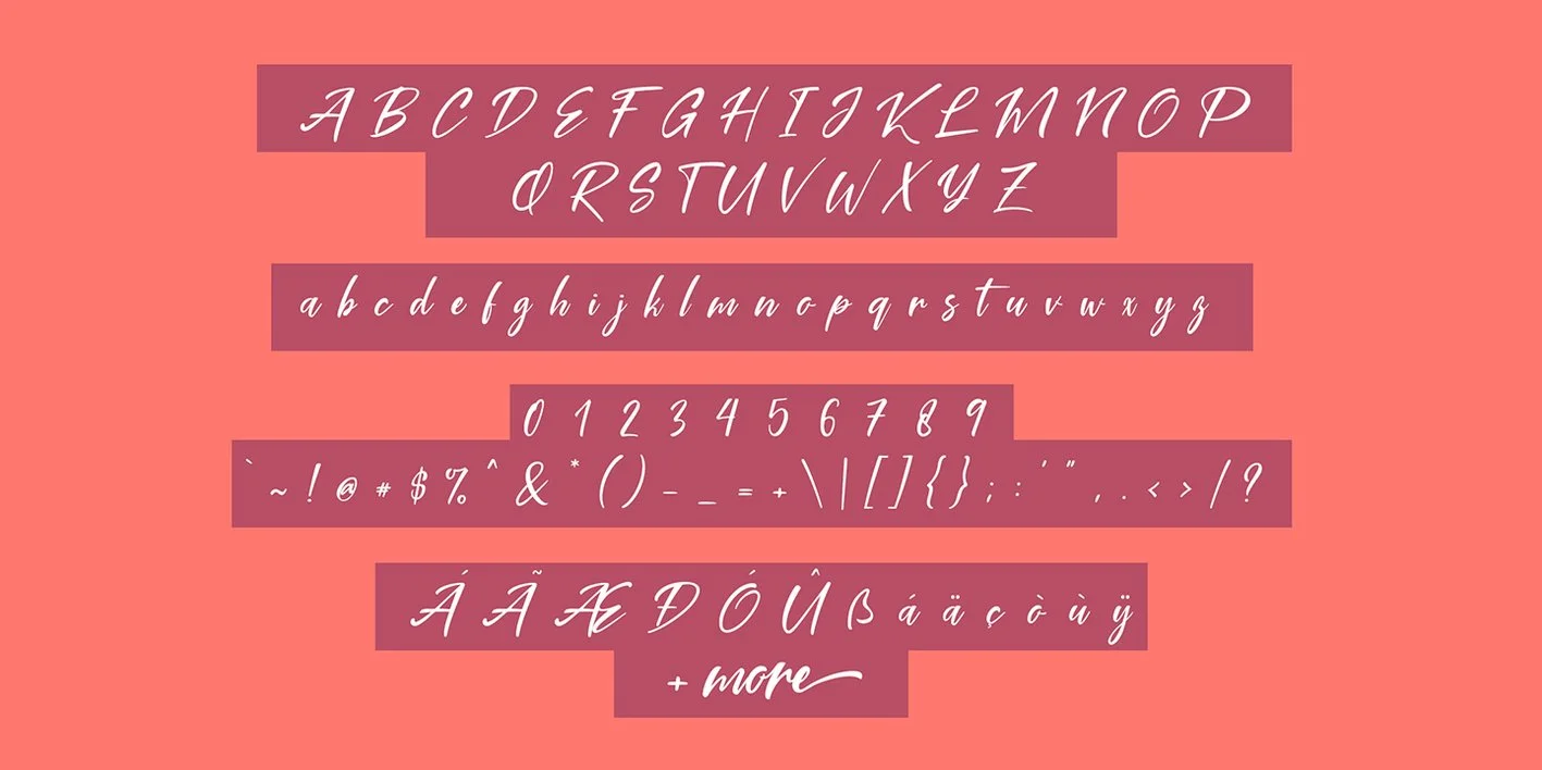 Coral Pen Font