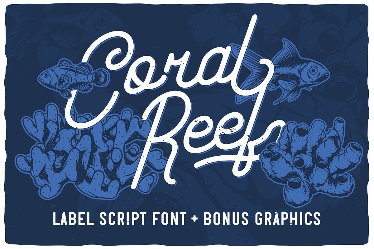 Coral Reef script font Free Download Free Download