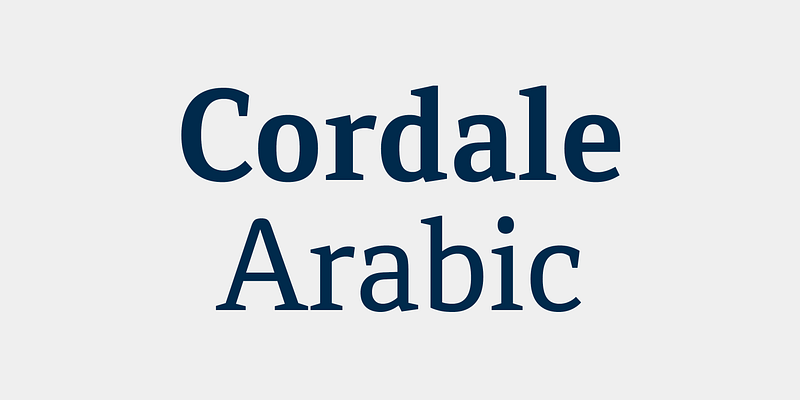 Cordale Arabic Font Free Download Free Download