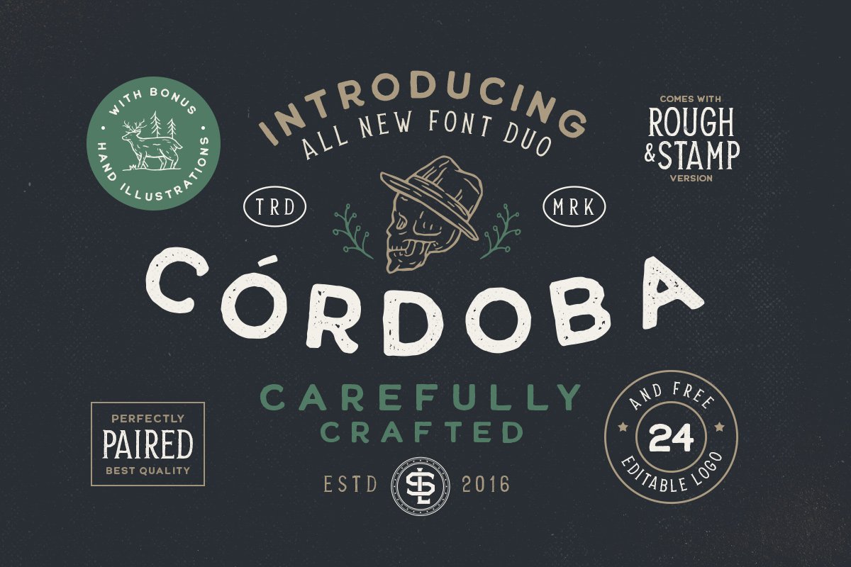 Cordoba - Font Duo Free Download