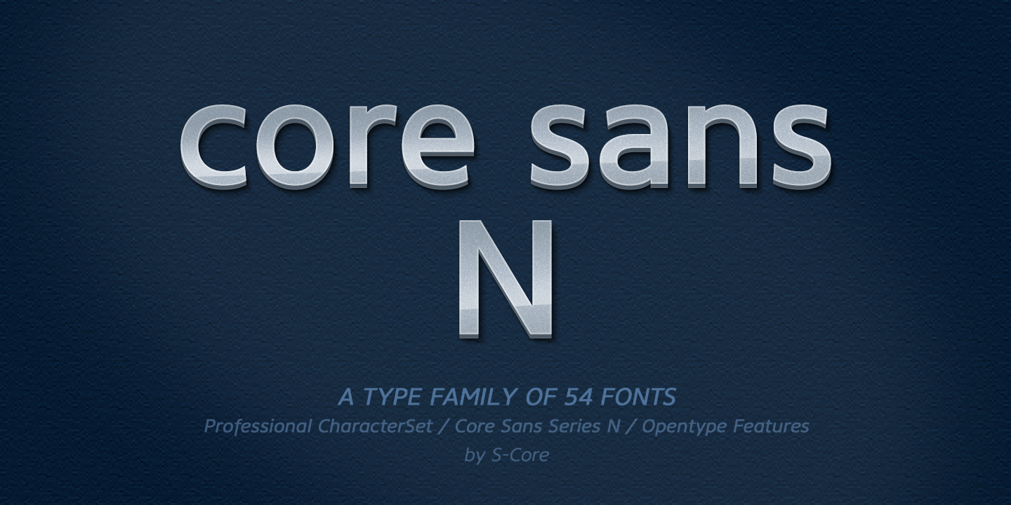 Core Sans N Free Download Free Download