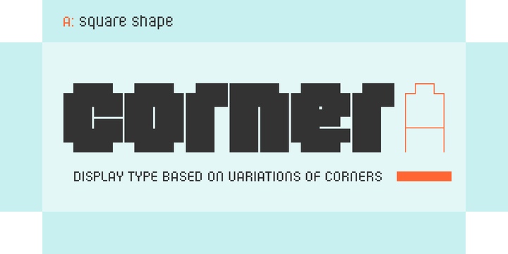 Corner A Font Free Download