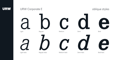 Corporate E Font Free Download