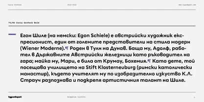 Corsa Grotesk Font