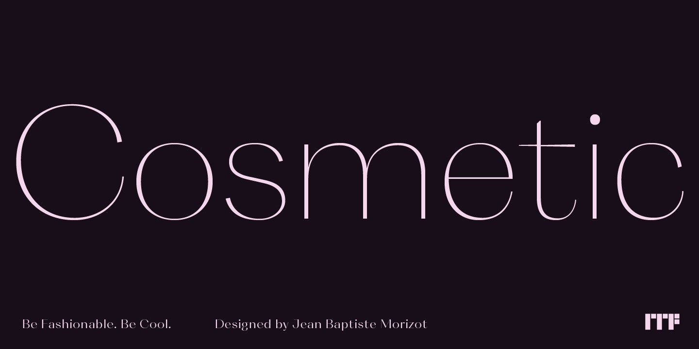 Cosmetic Font Free Download