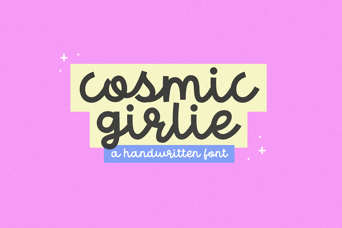 Cosmic Girlie | Modern Script Font Free Download Free Download