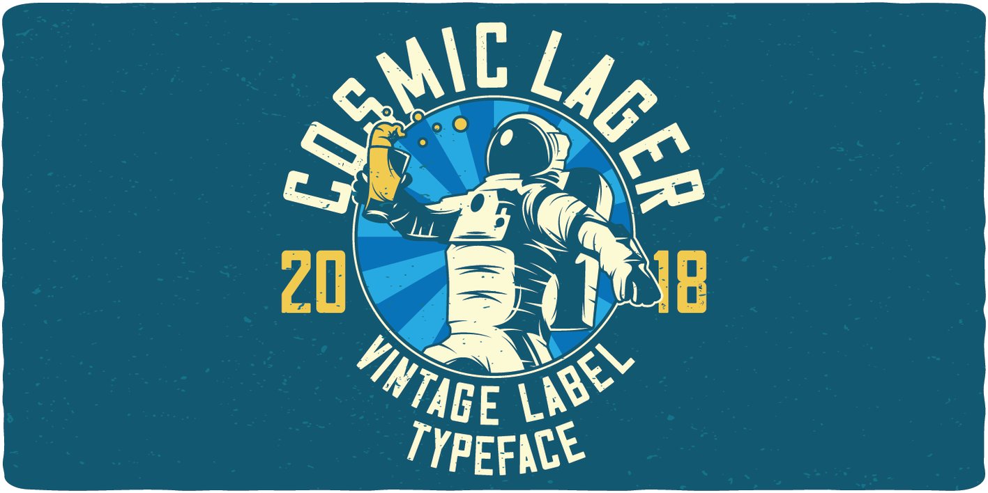 Cosmic Lager Font Free Download