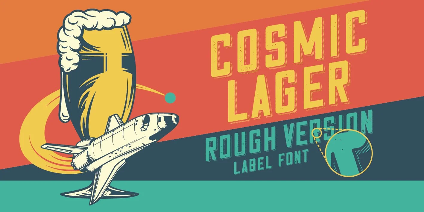 Cosmic Lager Font