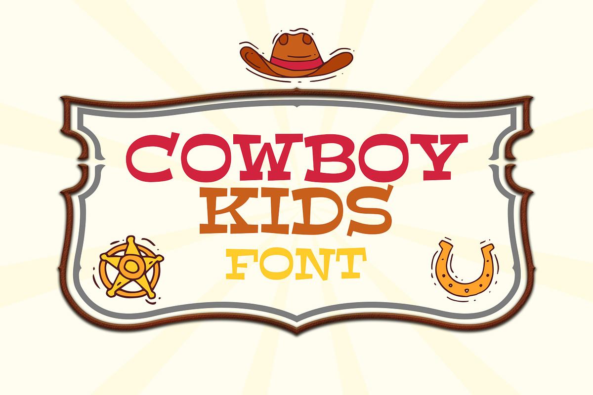 Cowboy Kids Font Free Download Free Download