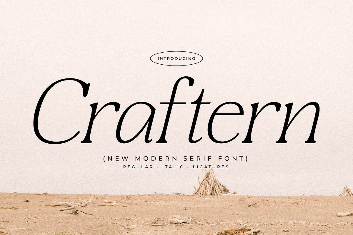 Craftern New Modern Serif Font Free Download Free Download