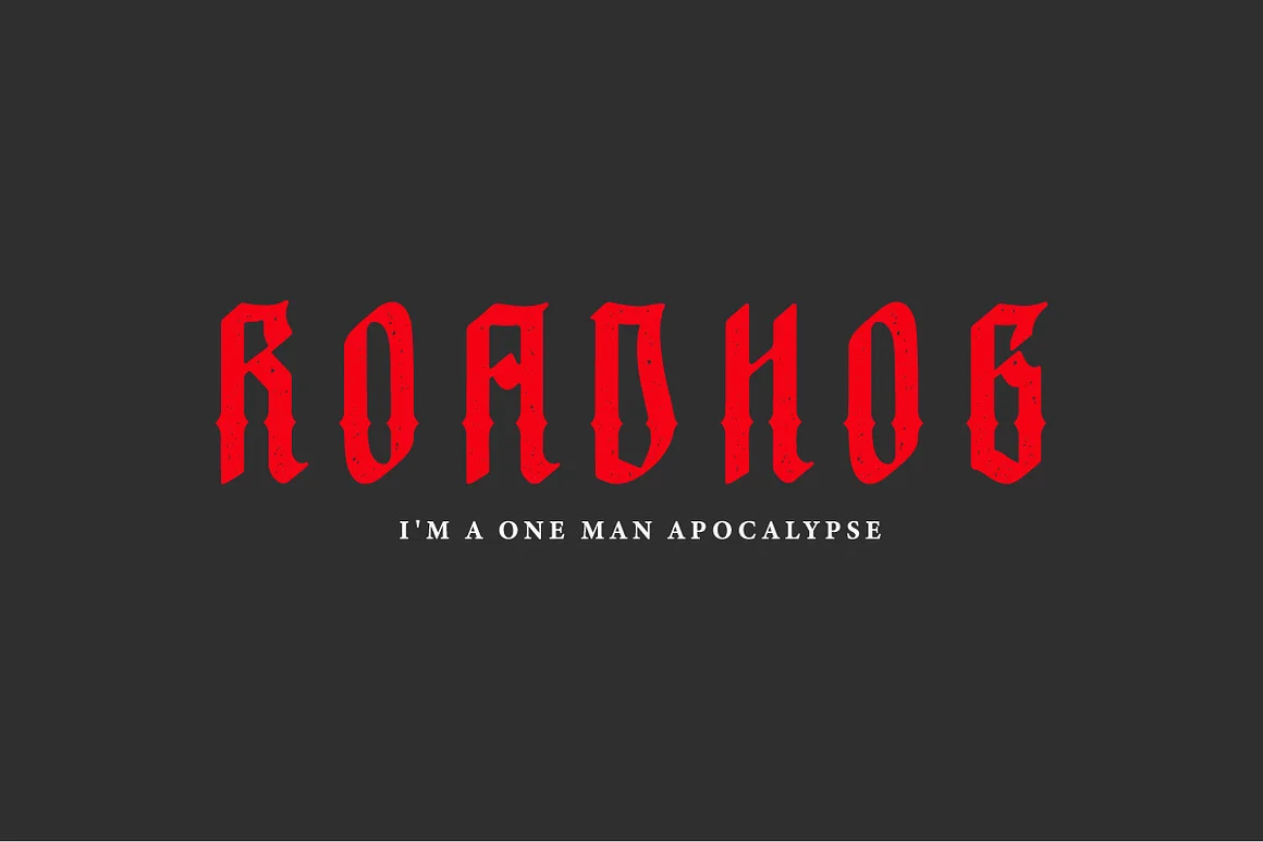 Crashburn | Blackletter Font