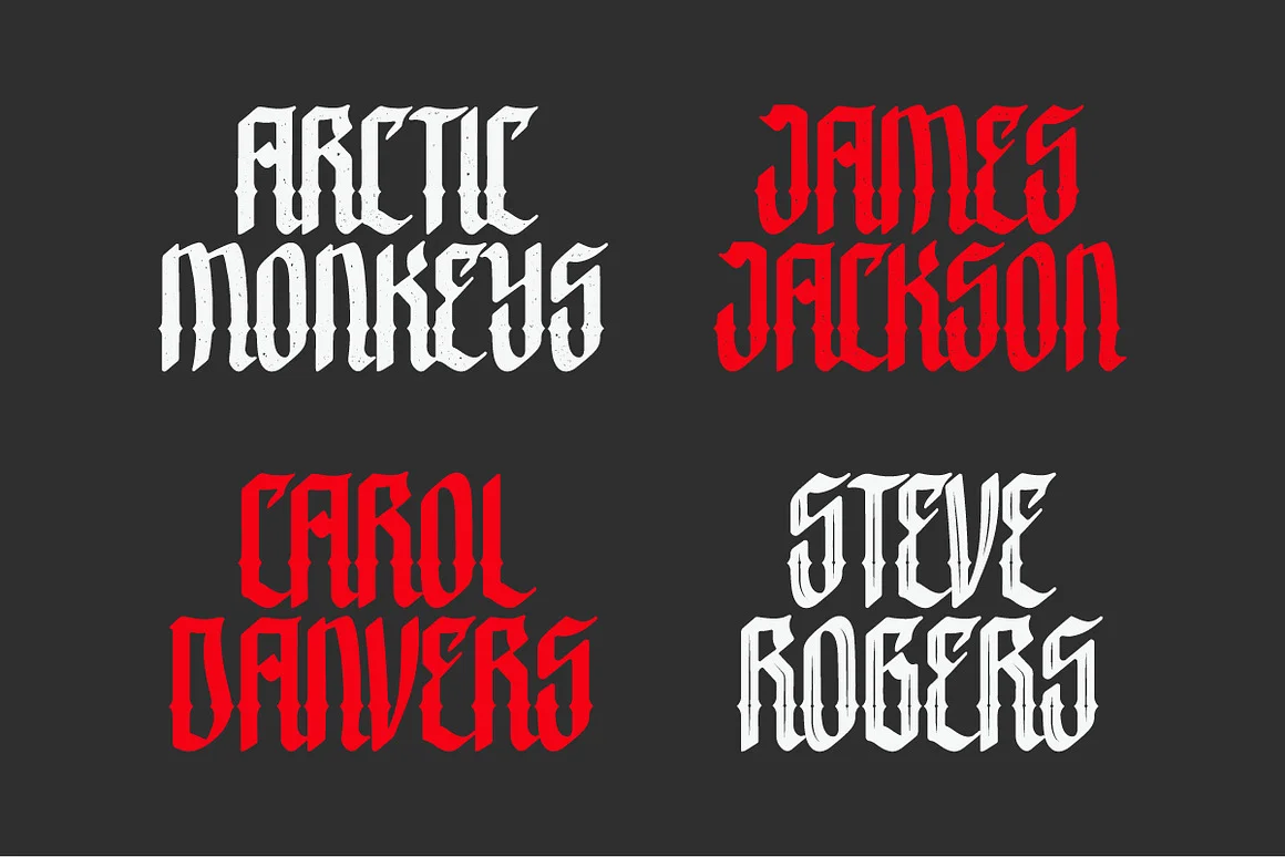 Crashburn | Blackletter Font