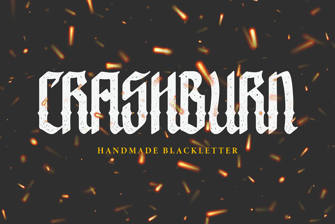 Crashburn | Blackletter Font Free Download