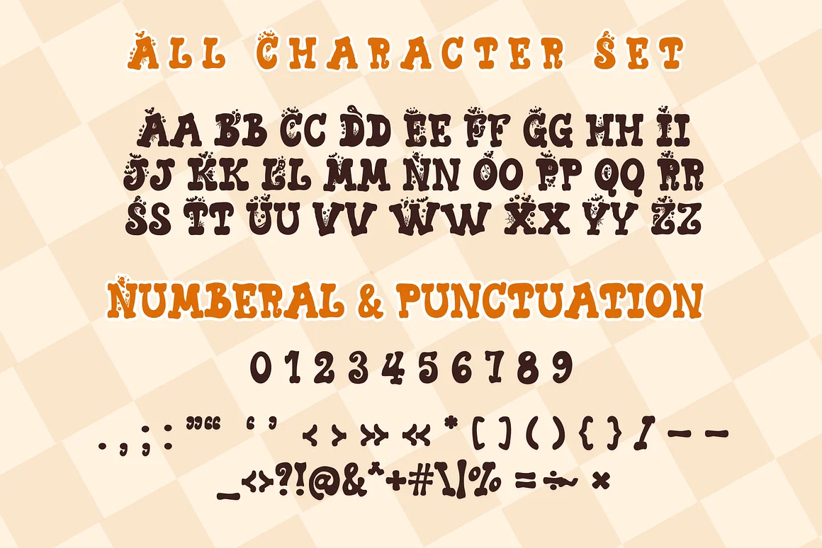 Crazy Halloween is a Halloween Font