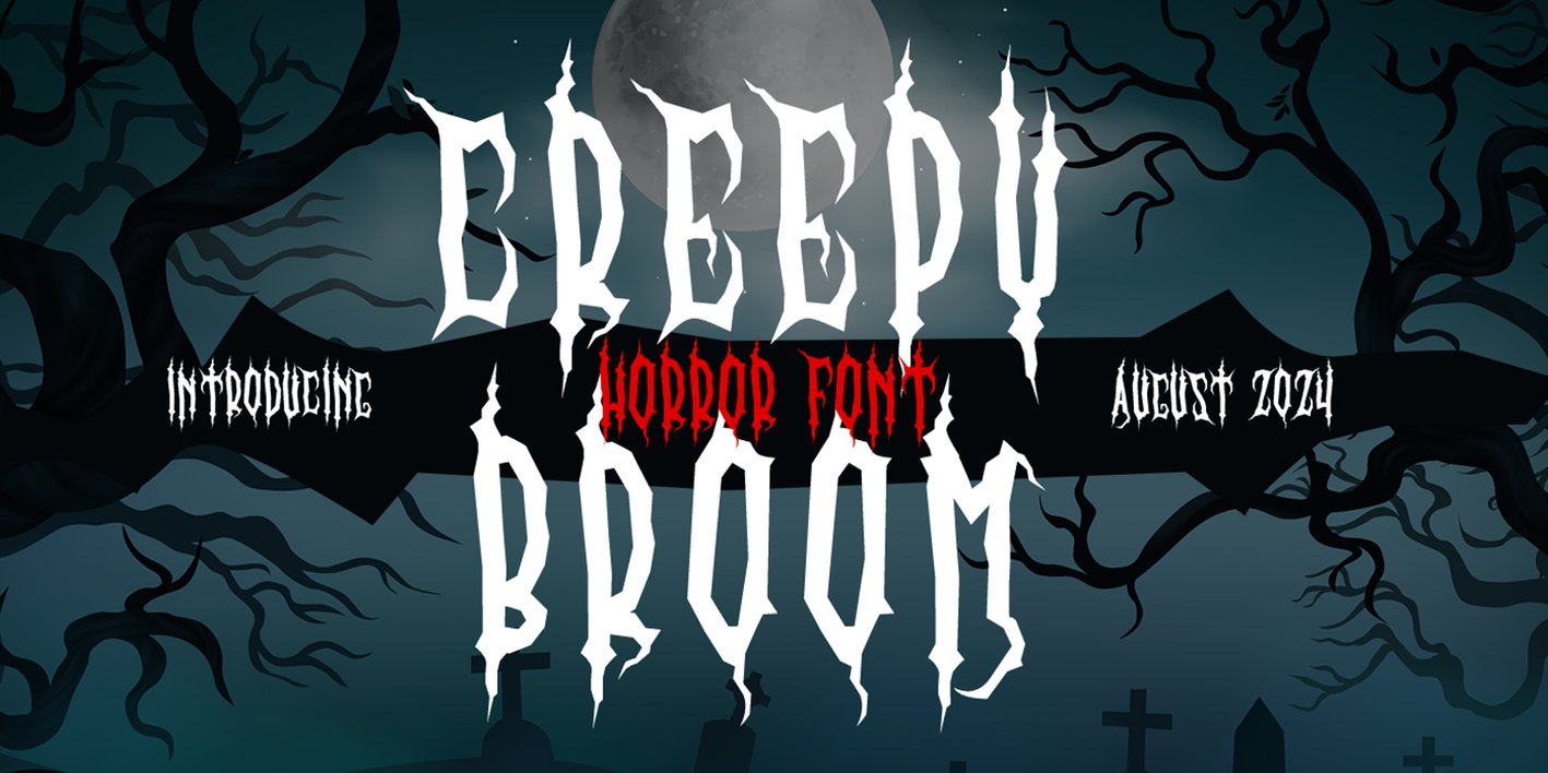 Creepy Broom Font Free Download