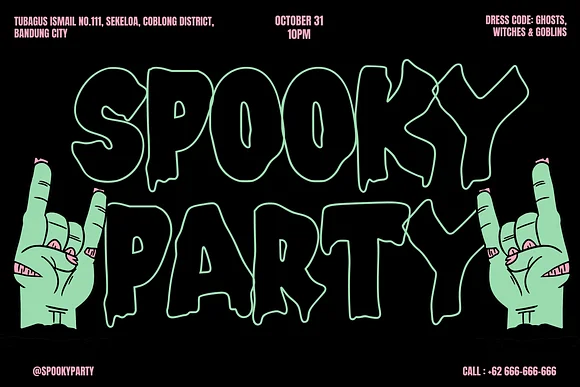 Creepy Spooky - Halloween Font