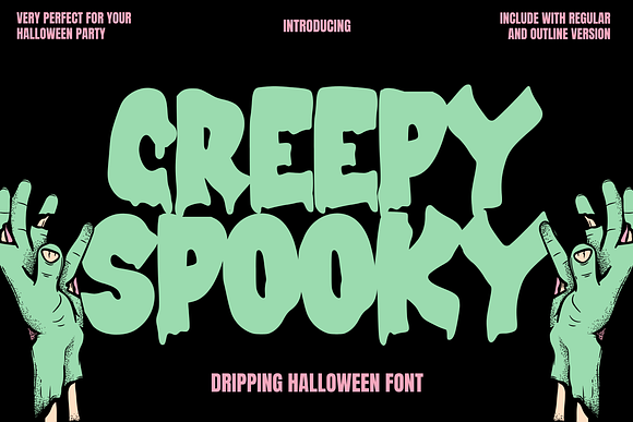 Creepy Spooky - Halloween Font Free Download