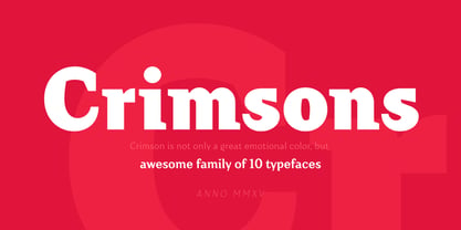 Crimsons Font Free Download