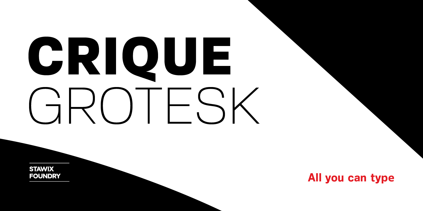 Crique Grotesk Free Download Free Download