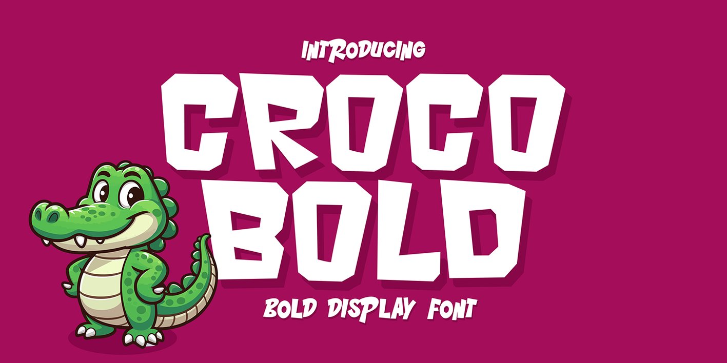 Croco Bold Font Free Download