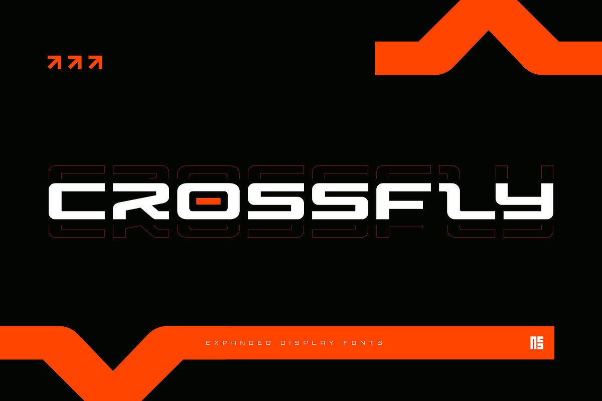 Crossfly Expanded Display Fonts Free Download Free Download