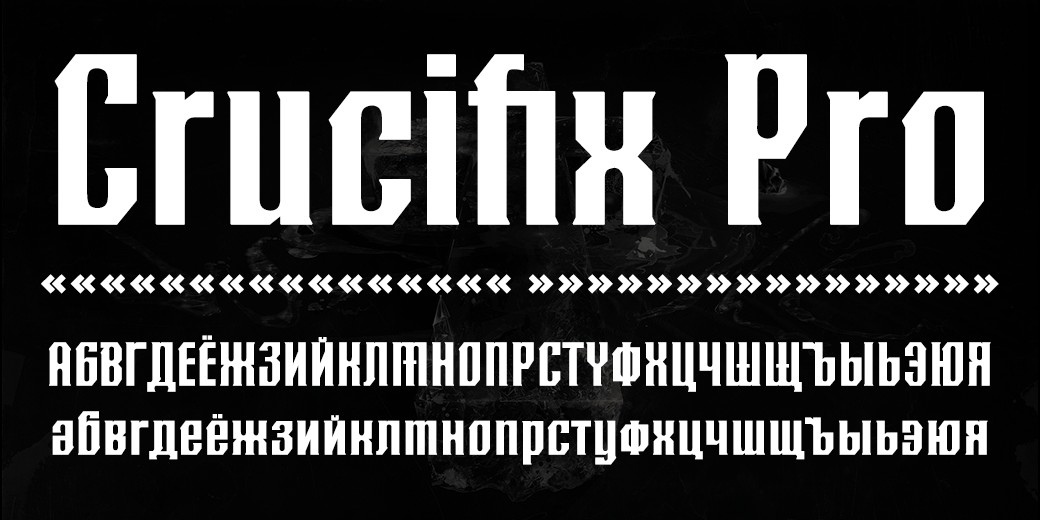 Crucifix Pro Font Free Download