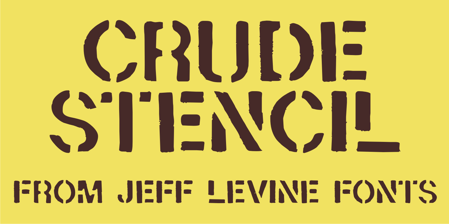 Crude Stencil JNL Free Download Free Download