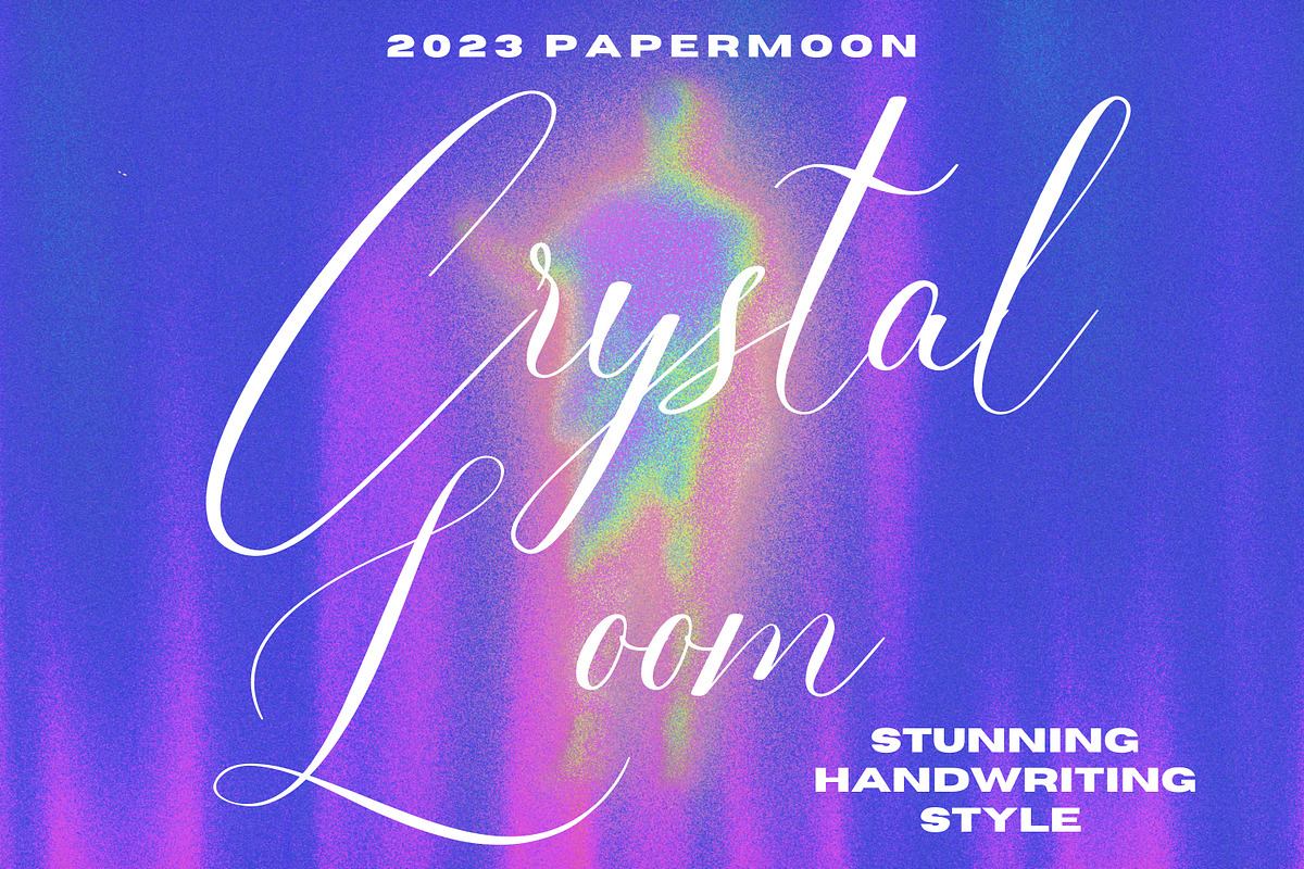 Crystal Loom Stunning Script Font Free Download Free Download