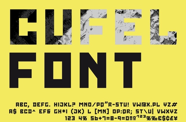 CUFEL Font Free Download