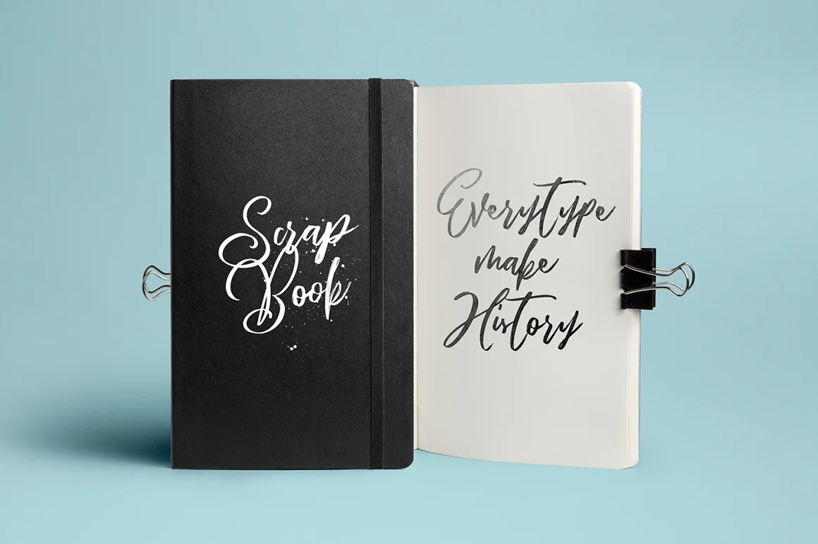 Cursive Script Handmade Brush Font