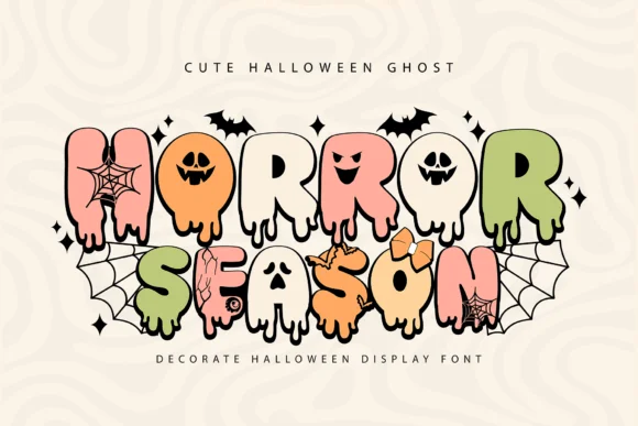 Cute Halloween Ghost Font