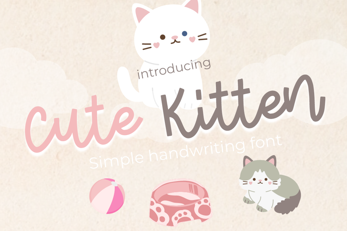 Cute kitten Free Download Free Download