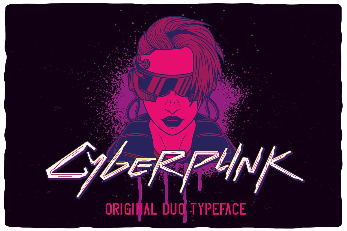 Cyberpunk Font Duo Free Download Free Download