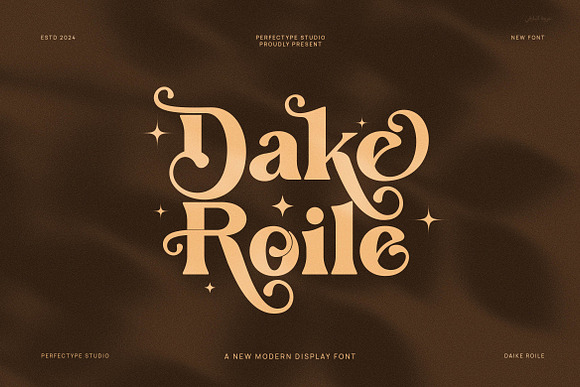 Dake Roile Elegant Serif Font Free Download