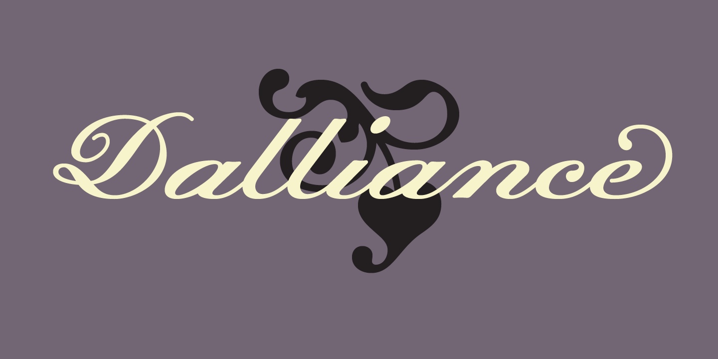 Dalliance Font Free Download