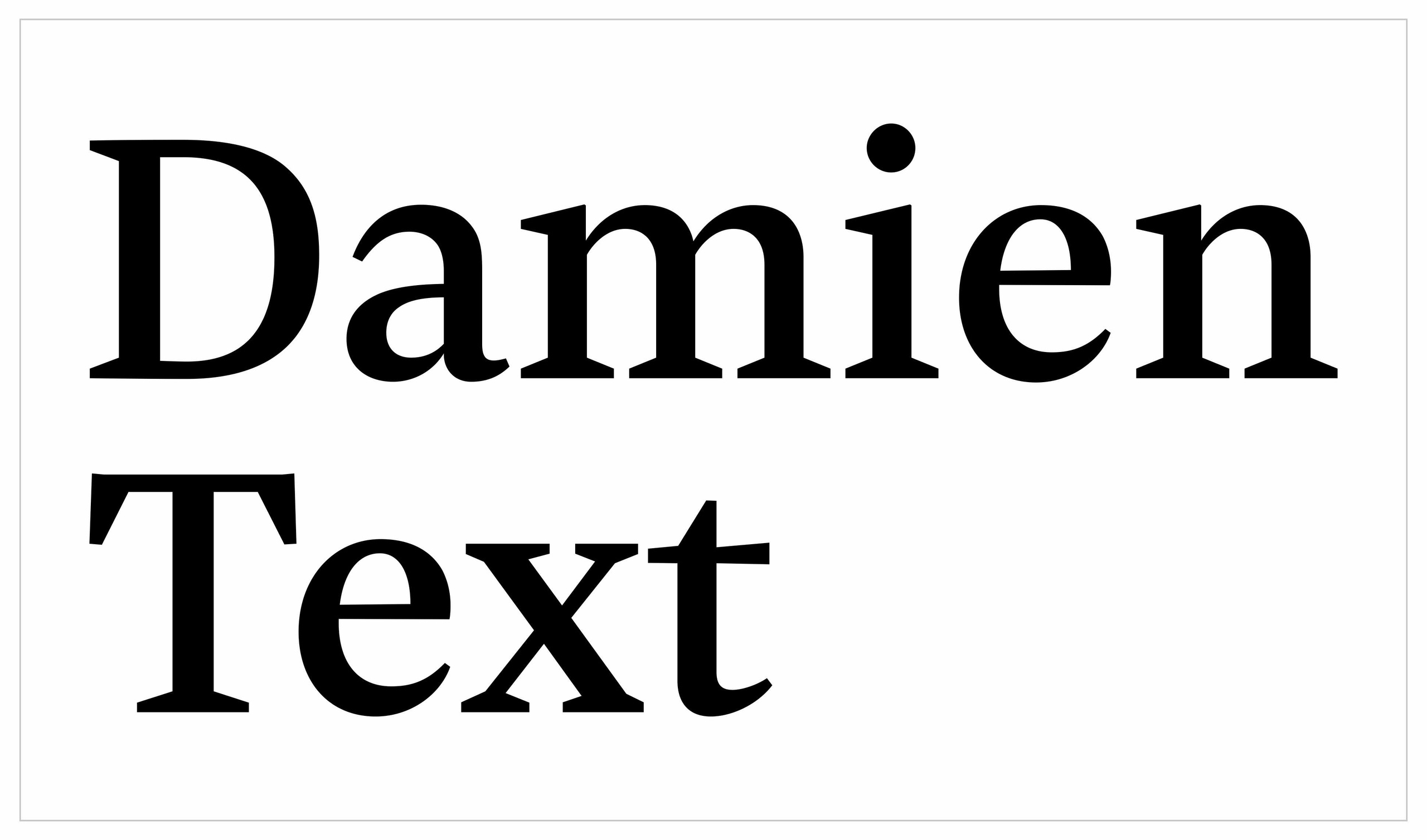 Damien Font Free Download